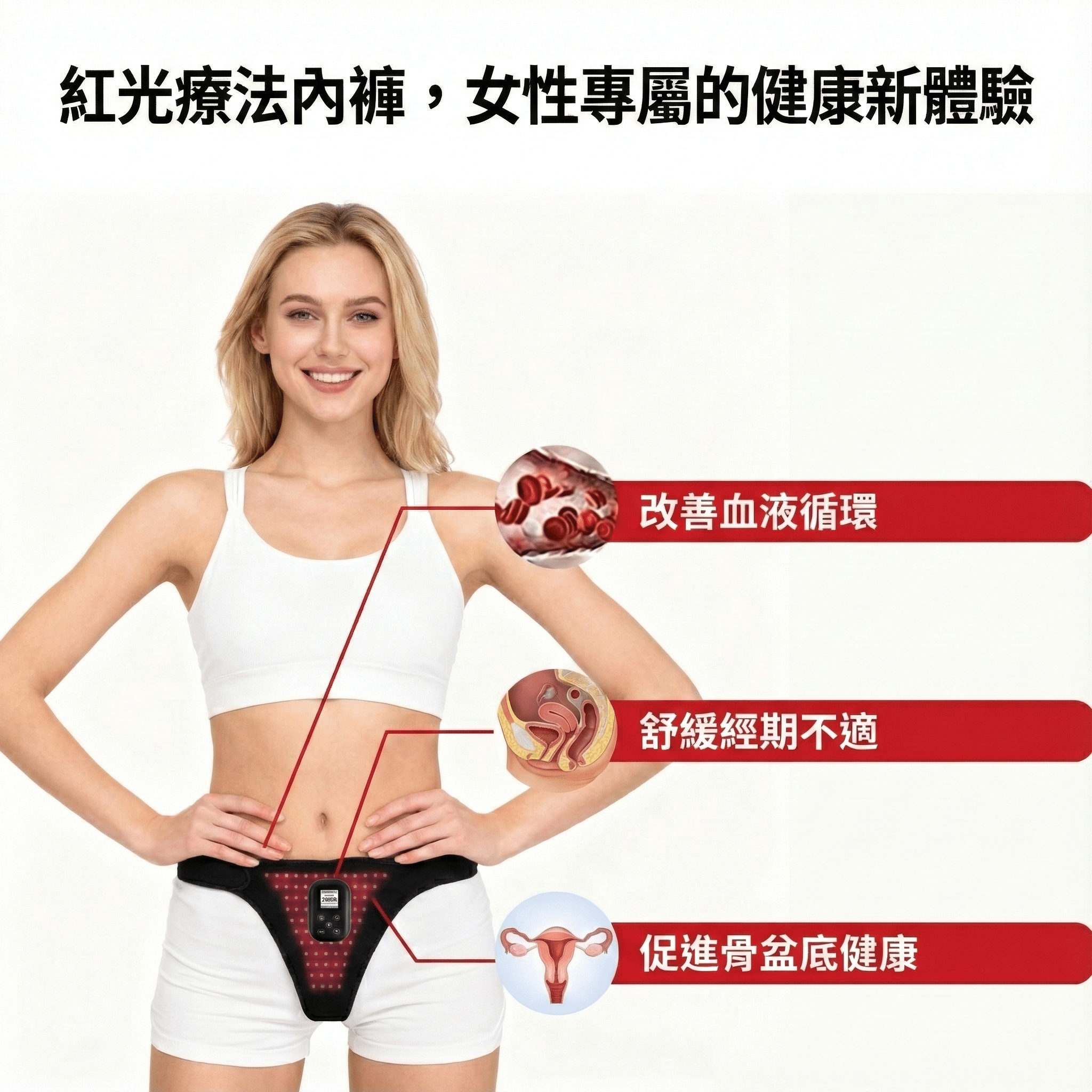 Med Glow LED GO系列私密養護穿戴式內褲